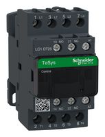 SCHNEIDER ELECTRIC LC1DT25B7 CONTACTOR, 4NO, 25A, 24VAC