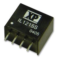 XP POWER IL1215S Isolated Board Mount DC/DC Converter, SIP, Fixed, Through Hole, 2 W, 15 V, 132 mA RoHS Compliant: Yes