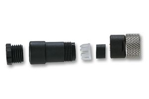 BINDER 9934000003 Circular Connector, 768 Series, Receptacle, 3, Socket, Solder, Cable Mount RoHS Compliant: Yes