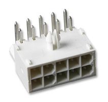 AMP - TE CONNECTIVITY 1-770971-0 Wire-To-Board Connector, Right Angle, Mini-Universal MATE-N-LOK Series, Through Hole, Header, 10 RoHS Compliant: Yes
