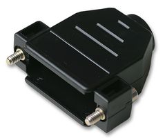 HARTING 09 67 050 0442 BACKSHELL, D, BLACK, 50WAY