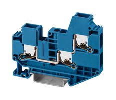 PHOENIX CONTACT 1329506 TERMINAL BLOCK, DIN RAIL, 3POS, 8AWG ROHS COMPLIANT: NA
