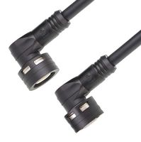 MOLEX 120401-0113 SENSR CORD, 4P M12 R/A RCPT-R/A PLUG, 1M