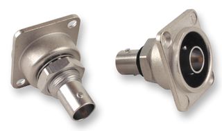 NEUTRIK NBB75DFI RF CONN, BLKHD, BNC JACK, 75 OHM, PANEL ROHS COMPLIANT: YES