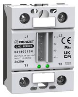 CROUZET 84140013N SOLID STATE RELAY, 25A, 10-30VDC, PANEL