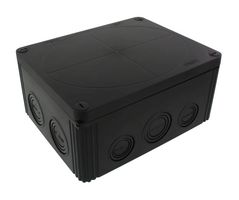 WISKA 10110740 ENCLOSURE, JUNCTION BOX, PC, BLACK