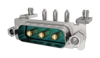 AMPHENOL COMMUNICATIONS SOLUTIONS DAV3W3P500H9KLF COMB D-SUB, R/A PLUG, DA-3W3, TH