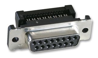 AMP - TE CONNECTIVITY 1658612-2 D Sub Connector, Amplimite HDF-20, Amplimite HDF-20 Series, DB, Receptacle, 25, Metal, IDC / IDT RoHS Compliant: Yes