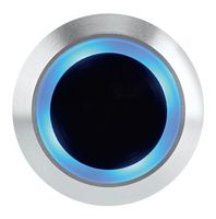 IDEC CW4H-DM1NSPW-C TOUCHLESS SW, 0.04A/24V, IR LED, BLU/WHT