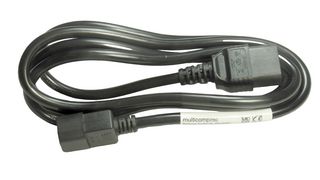 MULTICOMP PRO GW-151827 PWR CORD, IEC C14 TO IEC C19, 2M