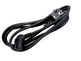 MULTICOMP PRO GW-151848 PWR CORD, R/A CEE 7/7 PLUG-IEC C15, 2M