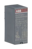 ABB 1SVR405600R4000 POWER RELAY, SPDT, 16A, 12VDC, SOCKET ROHS COMPLIANT: YES