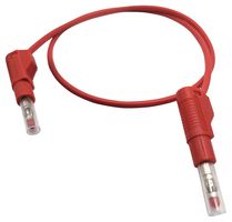 MUELLER ELECTRIC 22.451-.25M-2 TEST LEAD, RED, 600V, 32A, 0.25M ROHS COMPLIANT: YES