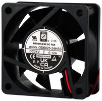 ORION FANS OD6025-24HB01A DC FAN, BALL, 60MM, 4500RPM, 24V