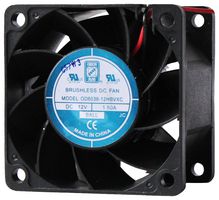 ORION FANS OD6038-12HHBXC01A DC FAN, BALL, 60MM, 16000RPM, 12V