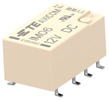 AXICOM - TE CONNECTIVITY IM06SR SIGNAL RELAY, DPDT, 2A, 12VDC, SMD