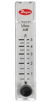DWYER RMA-26-SSV FLOWMETER, 0.5 TO 5LPM, 100PSI