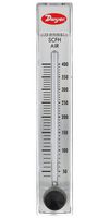 DWYER RMB-57-SSV FLOWMETER, 60 TO 600SCFH, 100PSI