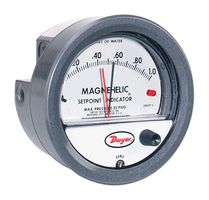 DWYER 2000-0-SP PRESSURE GAUGE, 0.5INCH-H2O, 1/8"FNPT