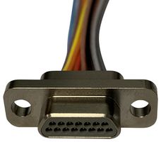 MULTICOMP PRO MP013358 CBL, 15P MICRO-D PLUG-FREE END, 915MM ROHS COMPLIANT: YES