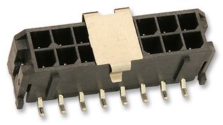 MOLEX 43045-1615 HEADER, RIGHT ANGLE, 16WAY