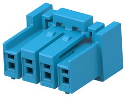 AMP - TE CONNECTIVITY 2420266-4 RECT POWER HOUSING, RCPT, 4POS, 4MM