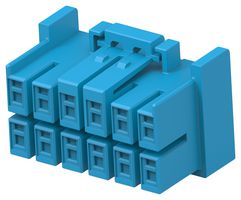 AMP - TE CONNECTIVITY 1-2420266-2 RECT POWER HOUSING, RCPT, 12POS, 4MM