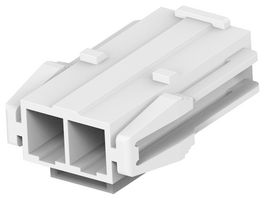 AMP - TE CONNECTIVITY 3-2408818-2 RECT POWER HOUSING, RCPT, 2POS, 6.2MM