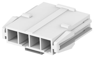 AMP - TE CONNECTIVITY 3-2408818-4 RECT POWER HOUSING, RCPT, 4POS, 6.2MM