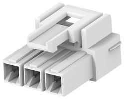 AMP - TE CONNECTIVITY 3-2408780-3 RECT POWER HOUSING, PLUG, 3POS, 6.2MM