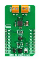 MIKROELEKTRONIKA MIKROE-5821 RMS TO DC 2 CLICK ADD-ON BOARD, 3.3V/5V ROHS COMPLIANT: YES