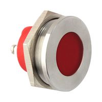 CML INNOVATIVE TECHNOLOGIES PL25SS013 LED PANEL INDICATOR, RED, 25MM, 24V ROHS COMPLIANT: YES