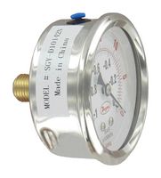 DWYER SGY-D11142N-GF PRESSURE GAUGE, 500PSI, 1/4"MNPT