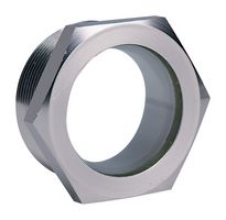 DWYER SFI-550-3/8 SIGHT WINDOW, 125PSI, 3/8" MNPT, STEEL