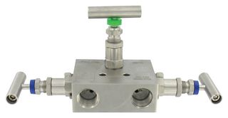 DWYER BBV-1 3-VALVE BLOCK MANIFOLD.