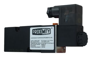 DWYER SN-5E 24 VDC, 52, DOUBLE ACTING SOLENOID VAL