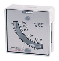DWYER M480 VANEOMETER,0-2.0 MS.