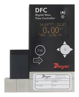 DWYER DFC-56100-V-DLA2 DIGITAL FLOW CONTROLLER,0-100 LMIN WITH