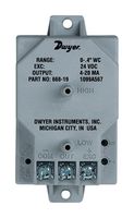 DWYER 668-4 PRESSURE TRANSMITTER, DIFF, 2.5INCH-H2O