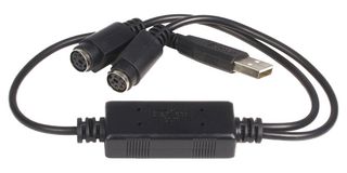 STARTECH USBPS2PC CABLE ASSY, MINI-DIN PS/2 X 2-USB A PLUG