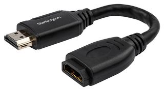 STARTECH HD2MF6INL CABLE ASSY, HDMI PLUG-RCPT, 152MM ROHS COMPLIANT: YES