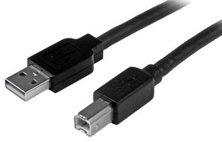 STARTECH USB2HAB50AC USB CABLE, TYPE A PLUG-B PLUG, 15M ROHS COMPLIANT: YES