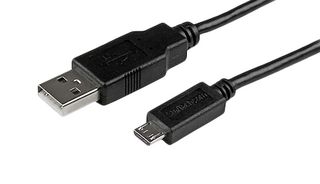 STARTECH USBAUB2MBK USB CABLE, TYPE A PLUG-MICRO B, 2M