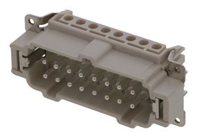 MOLEX 93601-0273 HEAVY DUTY INSERT, PLUG, 16P, 16A, SCREW
