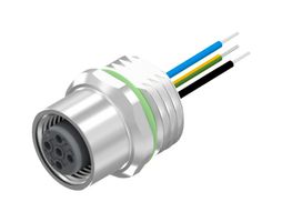 AMPHENOL CONEC 43-01001 CABLE ASSY, 5P M12 RCPT-FREE END, 500MM ROHS COMPLIANT: YES