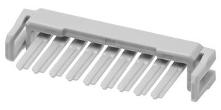 MOLEX 214528-2070 TPA RETAINER, 1.25MM, 7POS, GREY, PBT