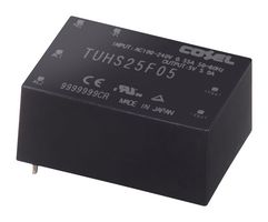 COSEL TUHS25F05 POWER SUPPLY, AC-DC, 5V, 5A ROHS COMPLIANT: YES