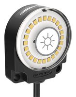 BANNER ENGINEERING WL50F-3TW LED WORK LIGHT, 24VDC, 2.4W, 2M