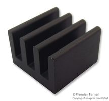 FISCHER ELEKTRONIK ICK PLCC 28 HEAT SINK, 25K/W, ALUM, PLCC
