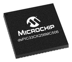 MICROCHIP DSPIC33CK256MC506-E/MR DSC, 100MHZ, 256KB, QFN-EP-64